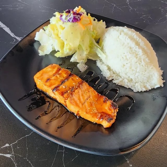 Salmon Teriyaki.