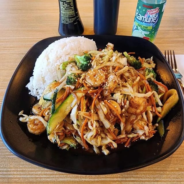 Shrimp Stir-Fried.