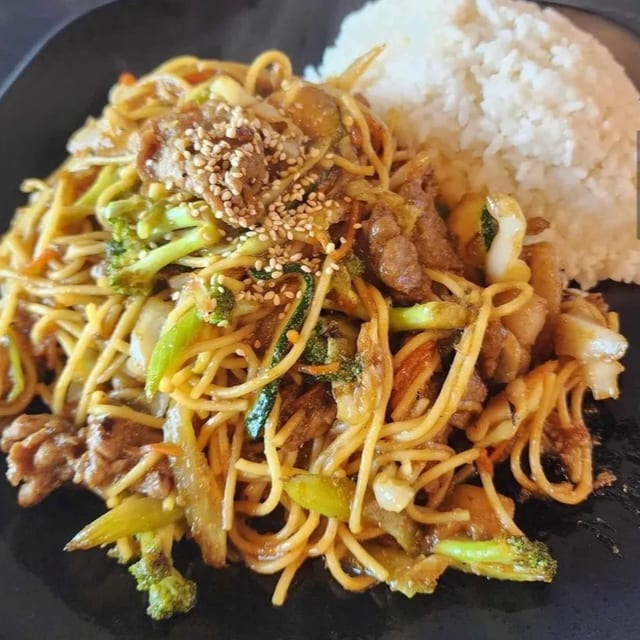 Pork Yakisoba.