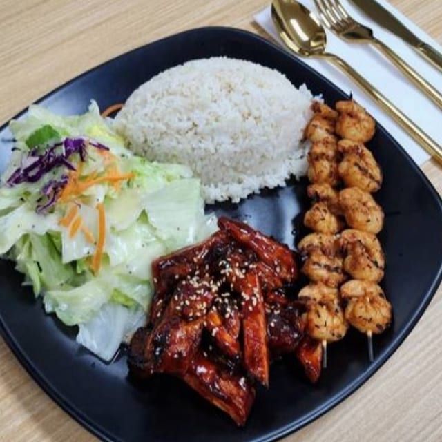 Chicken & Shrimp.
