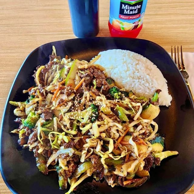 Beef Stir-Fried.