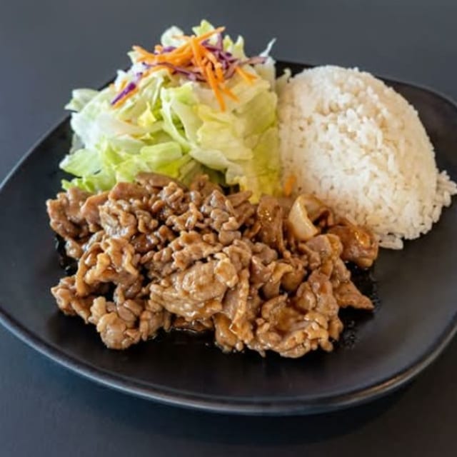Pork Teriyaki.