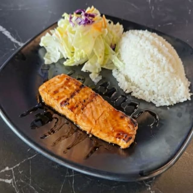 Salmon Teriyaki.