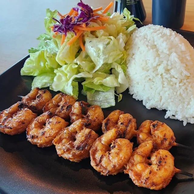 Shrimp Kabobs.