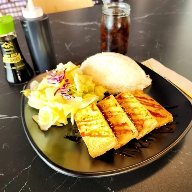 Organic Tofu Teriyaki.