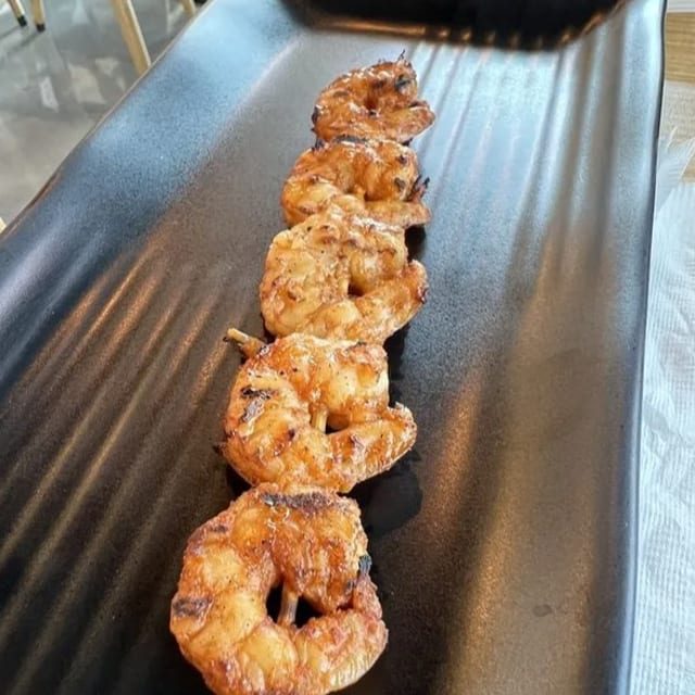 Shrimp Kebab.