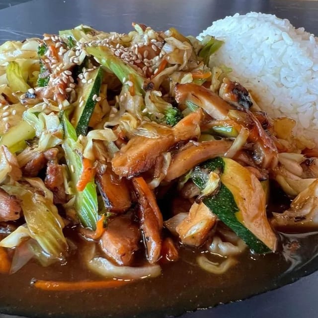 Chicken Stir-Fried.