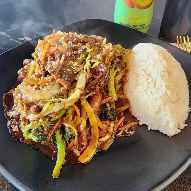 Pork Stir-Fried.