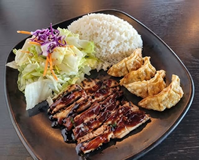 Thursday Chicken and Gyoza.
