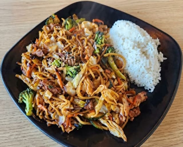 Tuesday Chicken Yakisoba.